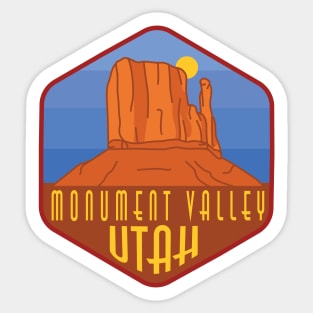 Monument Valley - Utah Sticker